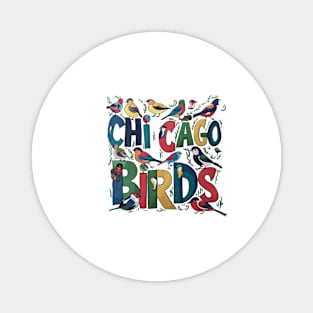 Chicago Birds Magnet